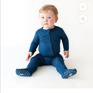 Posh Peanut Navy Kids Matching Set